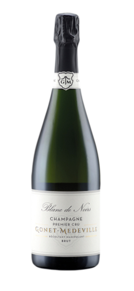 Champagne Gonet-Medeville Blanc de Noirs Premier Cru Brut Schaumwein Svinando DE