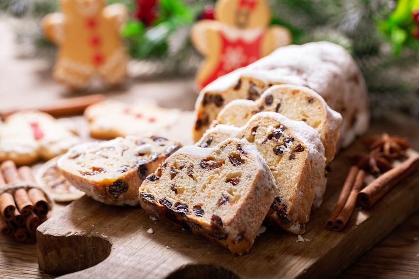 Stollen: Deutscher Weihnachtskuchen